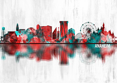 Anaheim California Skyline