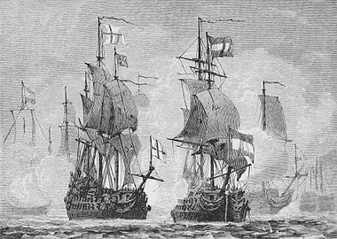 Anglo Dutch Naval Battle