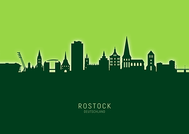 Rostock Skyline