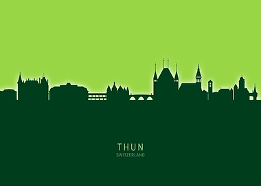 Thun Skyline Switzerland