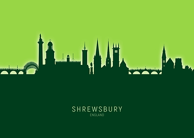 Shrewsbury Skyline England