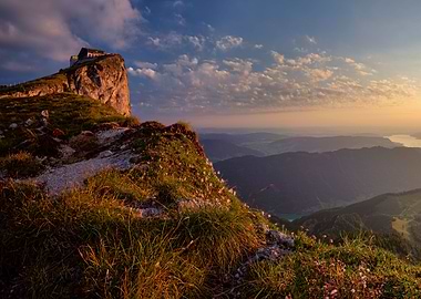 B Schafbergspitze sunrise