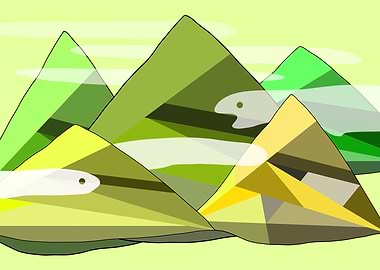 Song of the mountain area