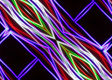 Abstract Colourful Lines