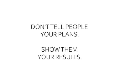Show Them Your Results
