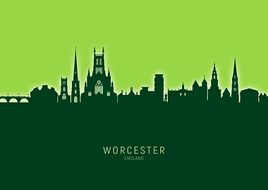 Worcester Skyline England