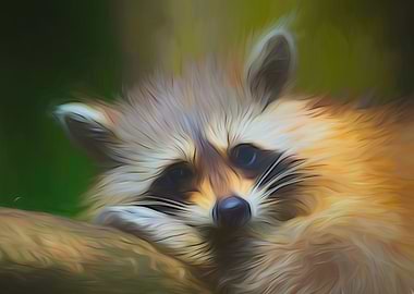 Cute Raccoon