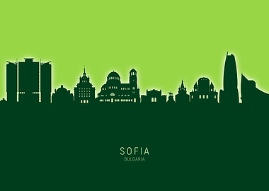 Sofia Skyline Bulgaria