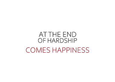 At The End Of Hardship