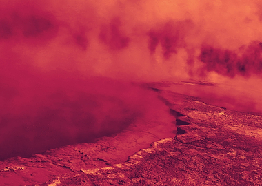 Thermalfield in Rotorua