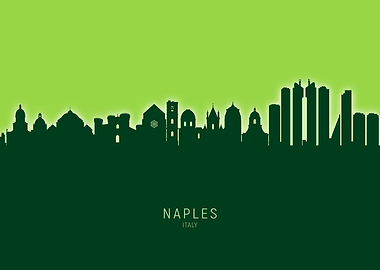 Naples Skyline Italy