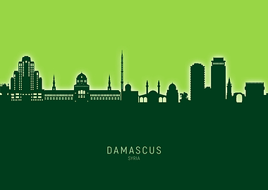 Damascus Skyline Syria