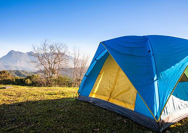 Camp Night Asia Mountain T