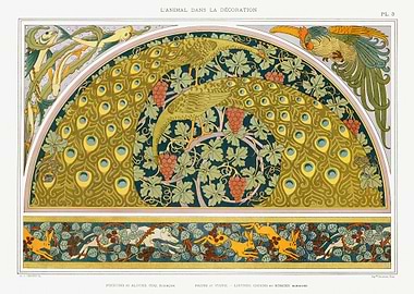 Fish and algae rooster