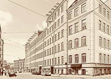 Street view of Helsinki
