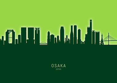Osaka Skyline Japan