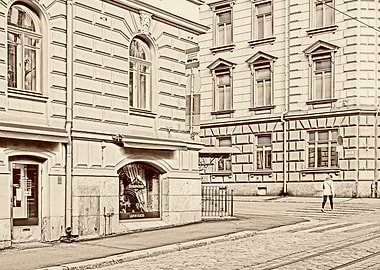 Crossing in Helsinki