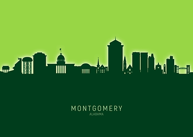 Montgomery Skyline Alabama