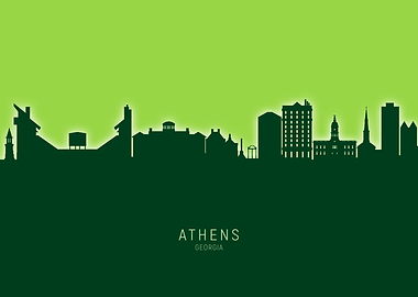 Athens Skyline Georgia