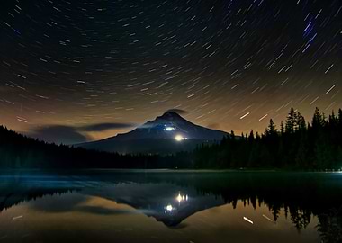 Mt Hood from Trillium Lake