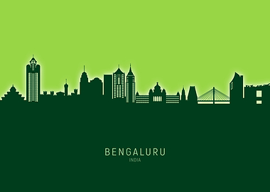 Bengaluru Skyline India