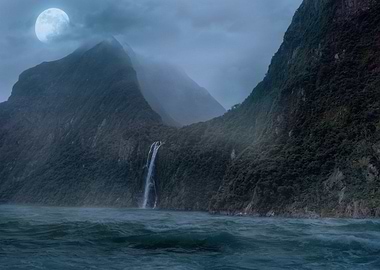 landscape mountain lake