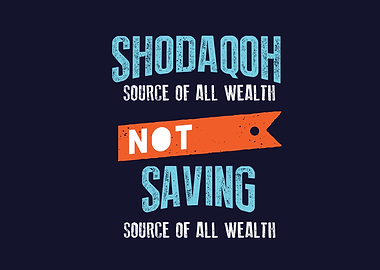 shodaqoh source of all