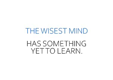 The Wisest Mind