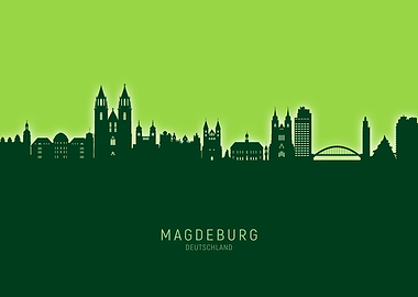 Magdeburg Skyline