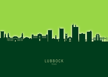 Lubbock Skyline Texas