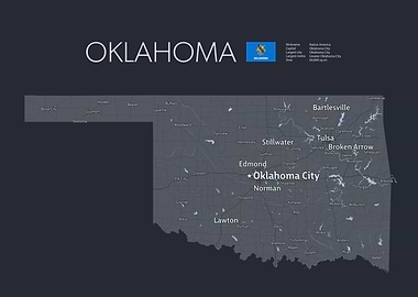 OKLAHOMA Map