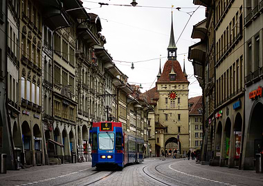 Altstadtgasse in Bern