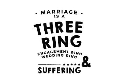 Marriage is a three ring