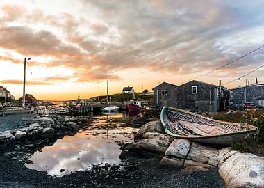 Old fishermen village