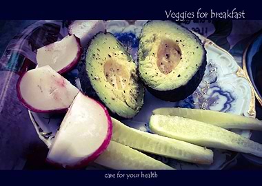 Veggies for breakfast