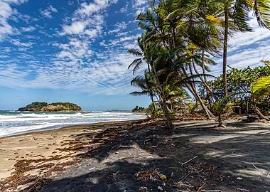 Martinique beach