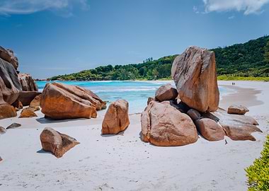 Couple On Tropical Beach L