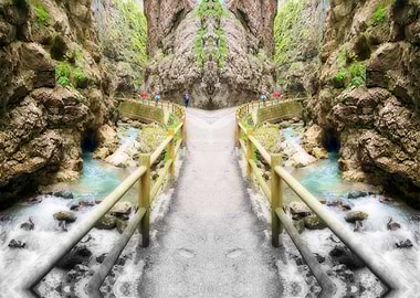 People going trekking