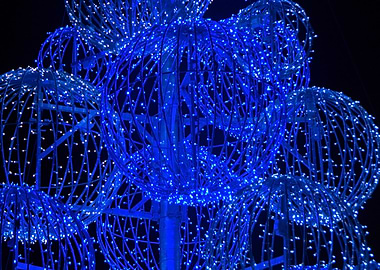 Blue balls Christmas