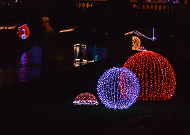 Christmas ornament red
