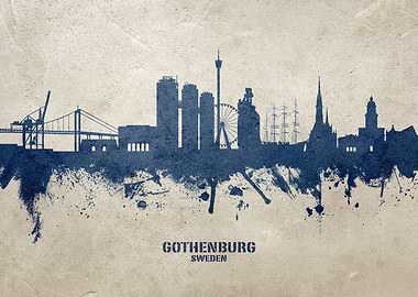 Gothenburg Skyline Sweden