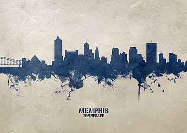 Memphis Skyline Tennessee