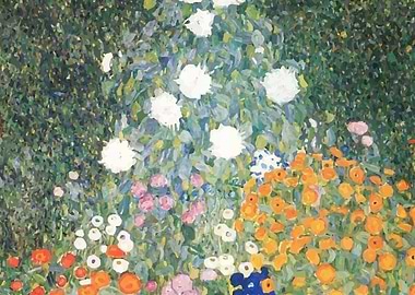Flower Garden Gustav Klimt