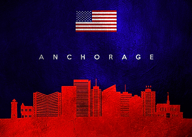 Anchorage Alaska Skyline