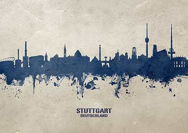 Stuttgart Skyline