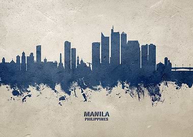 Manila Skyline Philippines