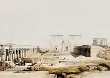 Temple of Philae Nubia