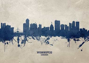 Winnipeg Skyline Canada