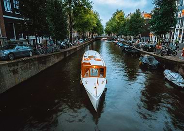 Beautiful View Of Amsterda