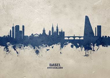 Basel Skyline Switzerland
